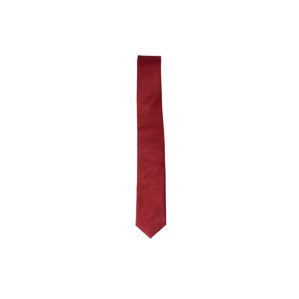 Boy's Silk Textured Wine ColorTie