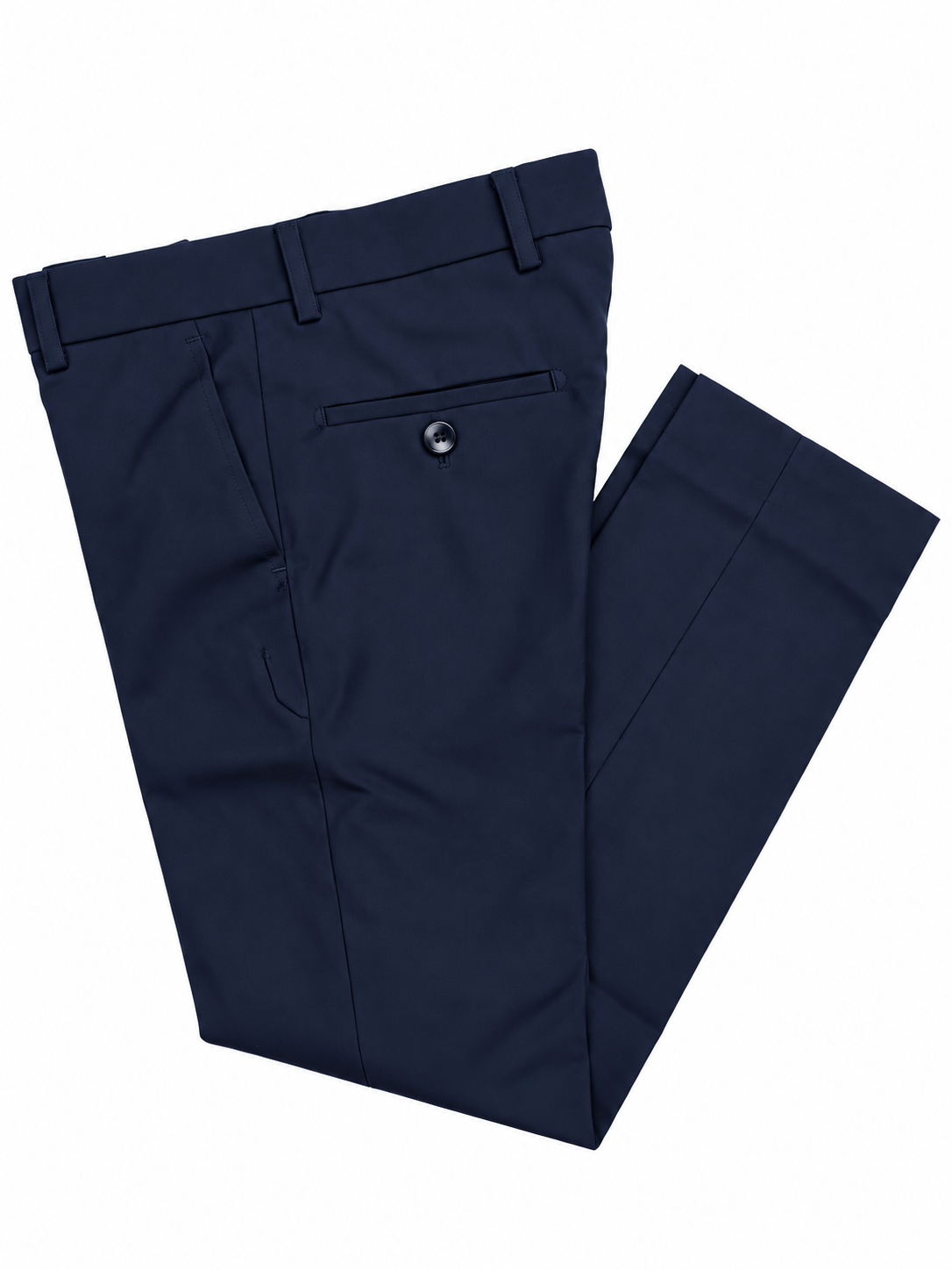 Boys’ Classic Navy Blue Formal Dress Pants