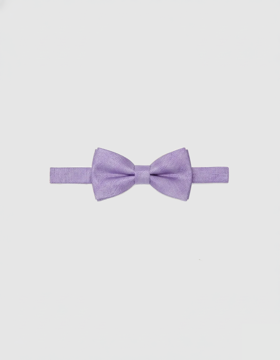 Boy's Silk Textured Bowtie - Available in 10 Colors
