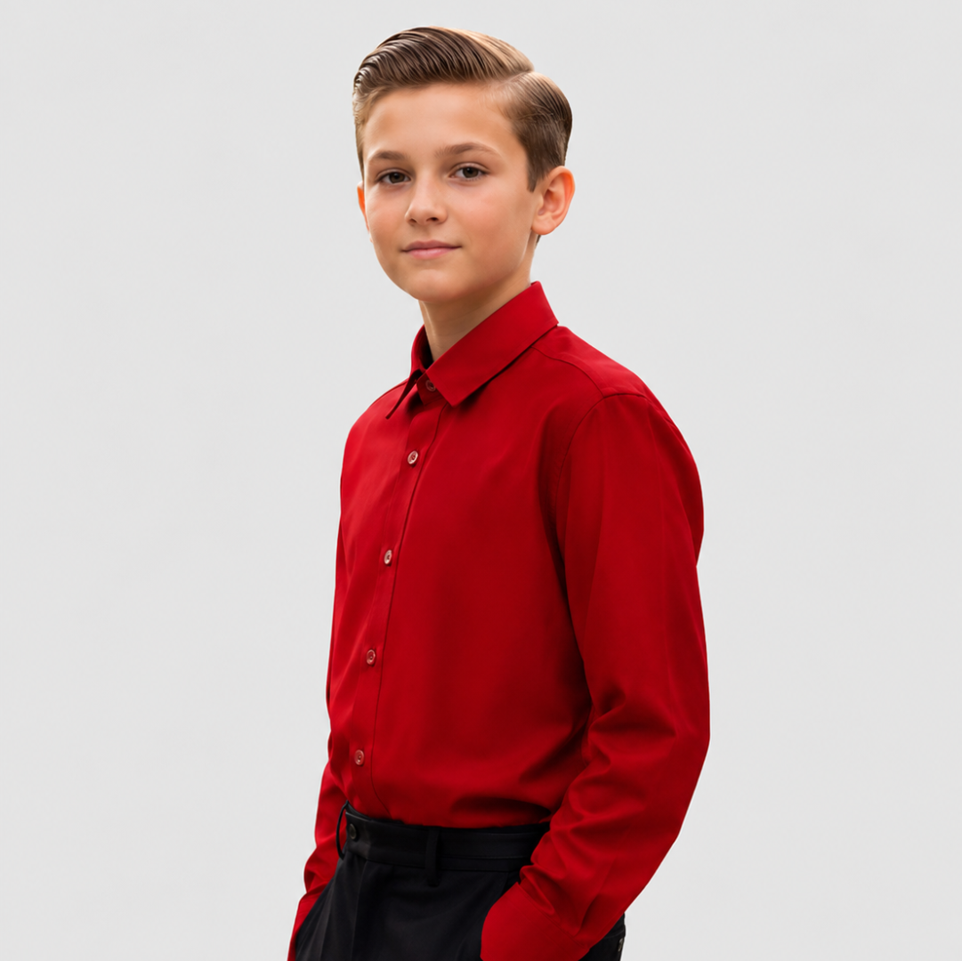 Big Boy's Prospect Long Sleeve Button Down