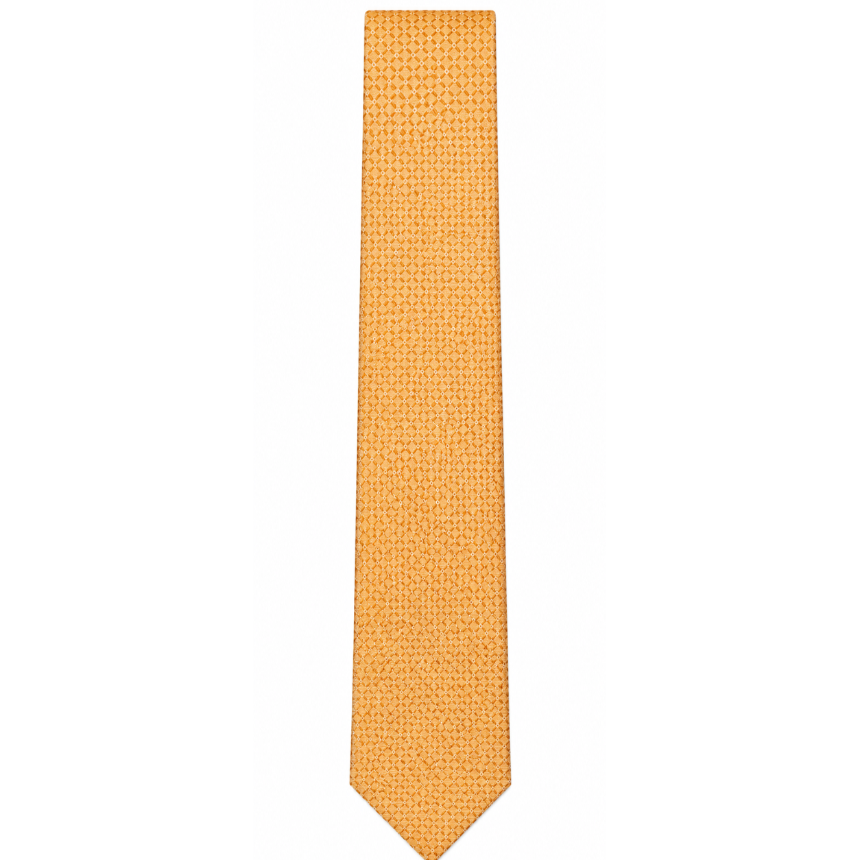 Men’s sand Color Geometric Pattern Silk Tie