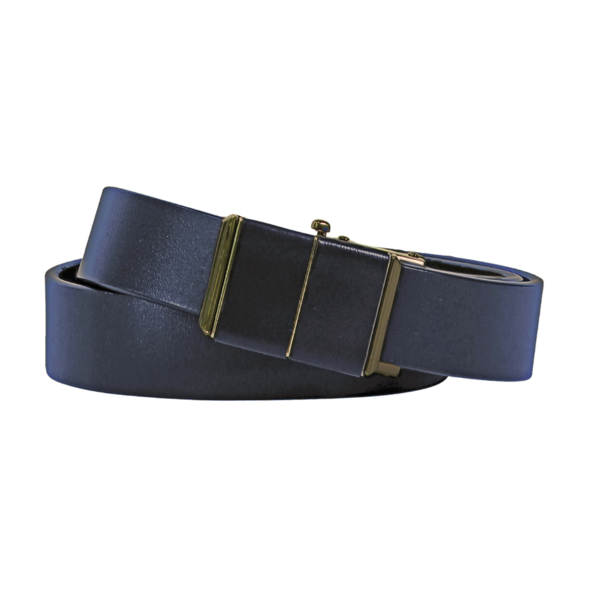 Boys Navy Auto-Lock Formal Belt