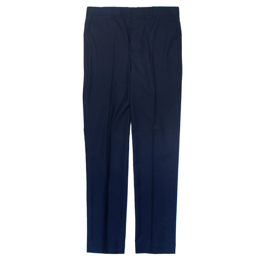 Men's Classic Fit Navy Dress Pants
