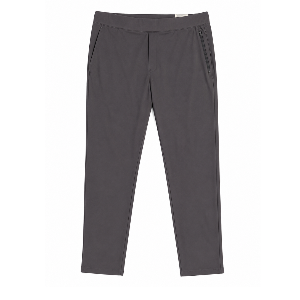 Men's Charcoal Gray Stretch Performance Jogger Pants