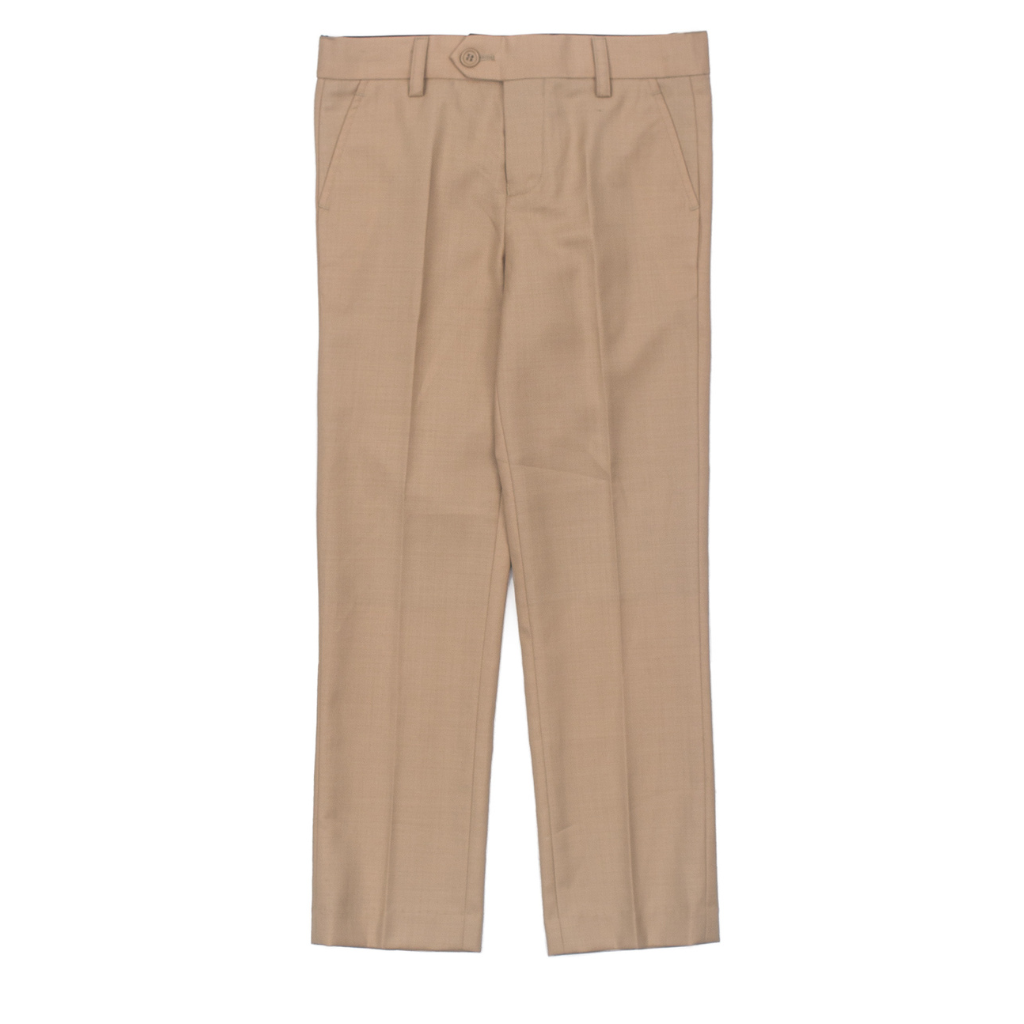Boys Classic Black Formal Dress Pants – Special Occasion & Wedding Trousers