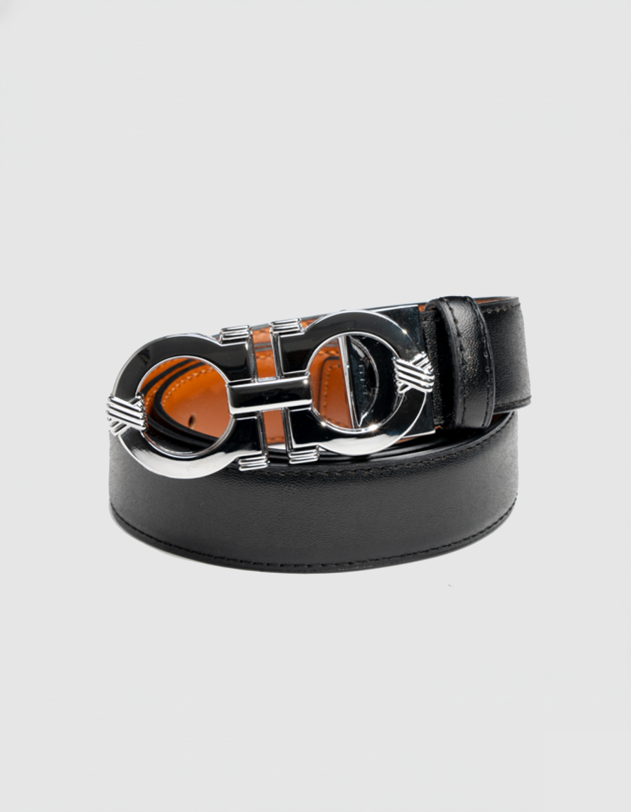 Boy's Leather Reversible Belt