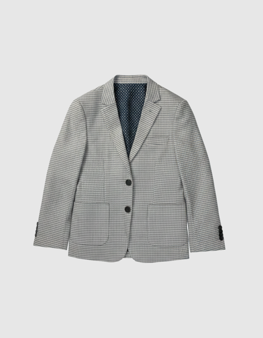Boy's Gingham Blazer