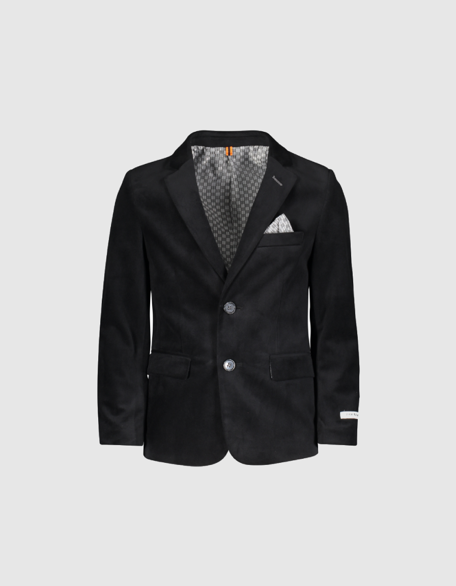 Boy's Velvet Blazer - Multiple Colors Available