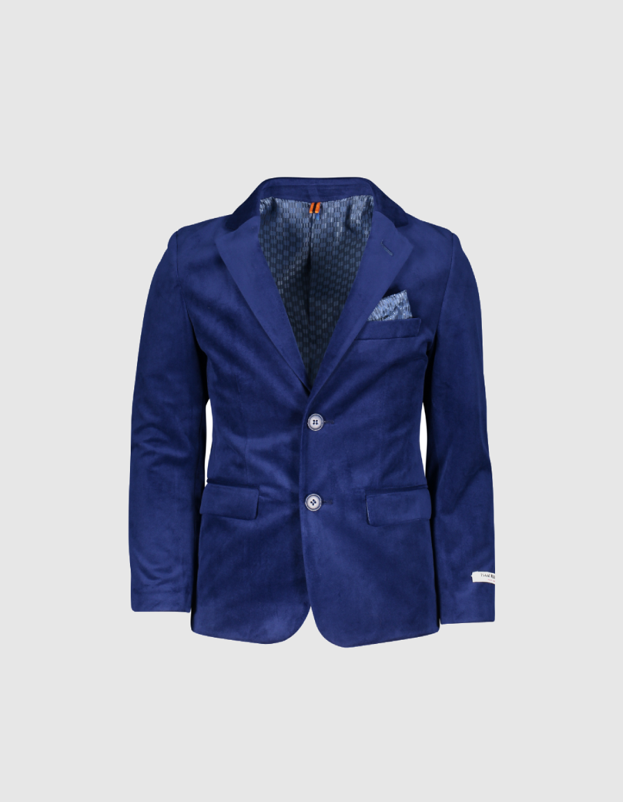Boy's Velvet Blazer - Multiple Colors Available