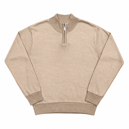 Boys Classic Quarter Zip Sweater in Multicolor