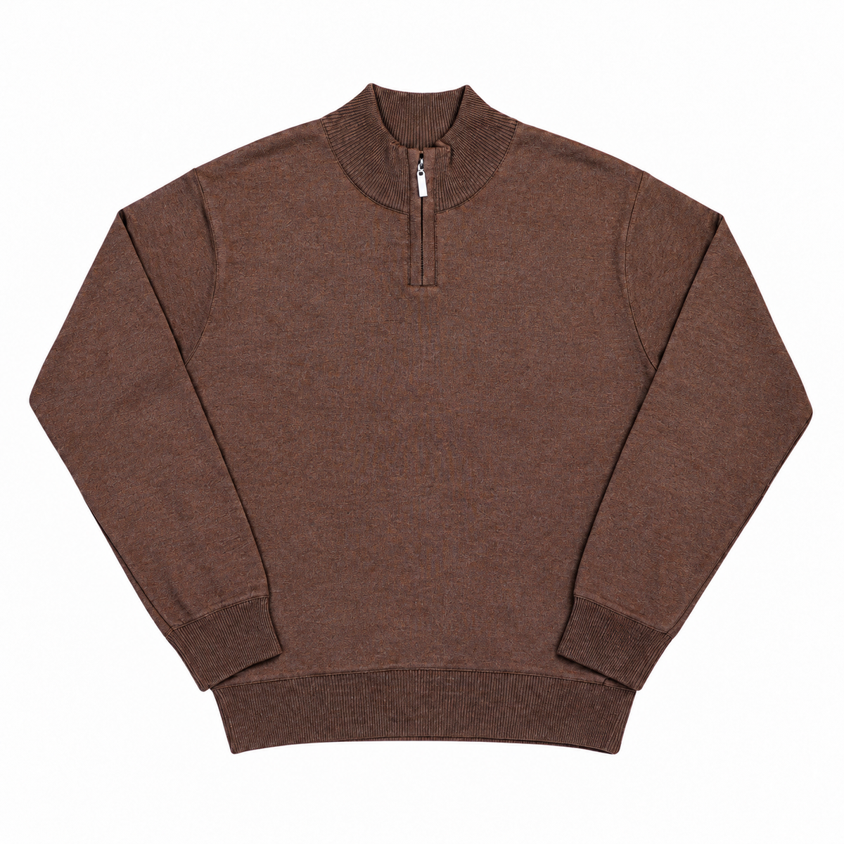 Boys Classic Quarter Zip Sweater in Multicolor