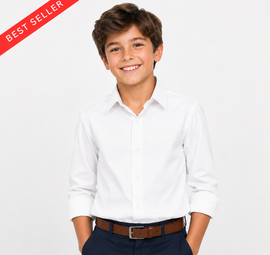 Boy's Prospect Long-Sleeve Button-Down – Available in Multicolor
