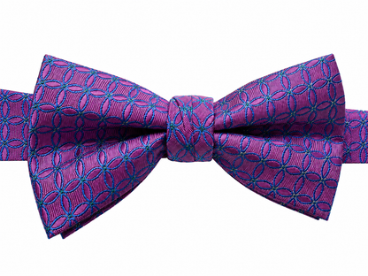 Boy's Silk Textured Lavender Color Bowtie