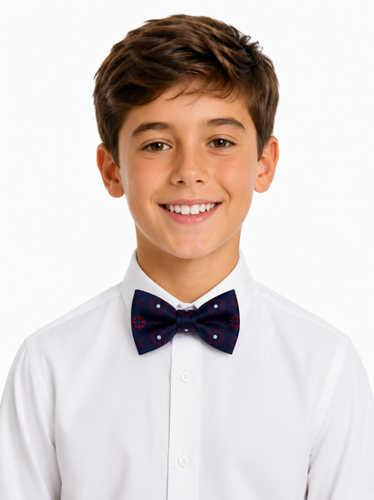 Boy's Silk Textured Bowtie