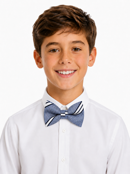 Boy's Silk Textured Bowtie