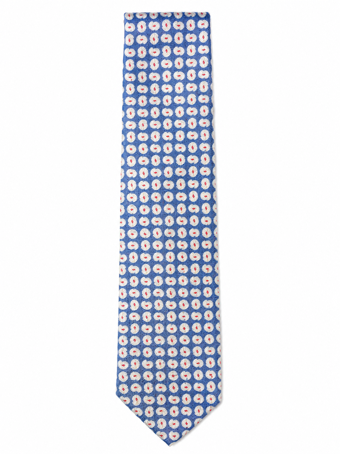 Boys Blue Paisley Pattern Tie