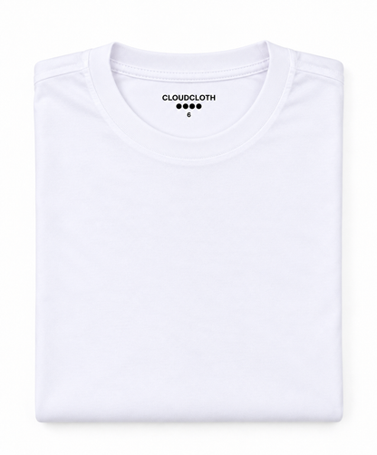 Boys’ Basic Long Sleeve Polo Shirt – White