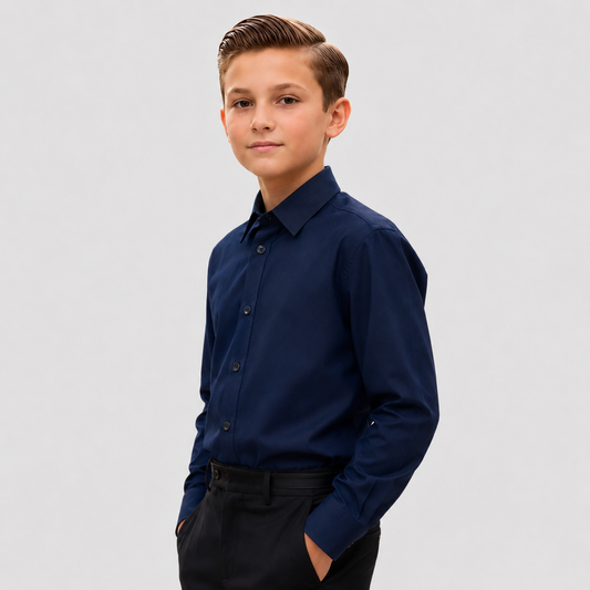 Big Boy's Prospect Long Sleeve Button Down