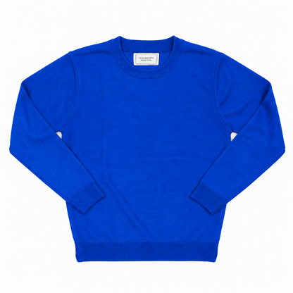 Boys Classic Pullover Crewneck Sweater in Multicolor