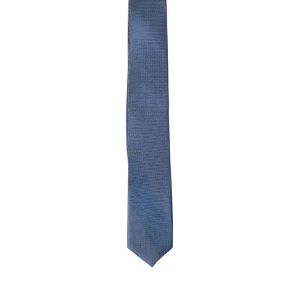 Boy's Silk Textured  navy Color Tie