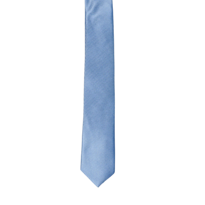 Men's Silk Textured  Light blue ColorTie