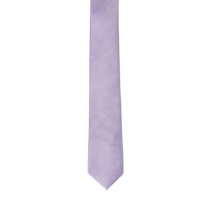 Boy's Silk Textured  Lavender ColorTie