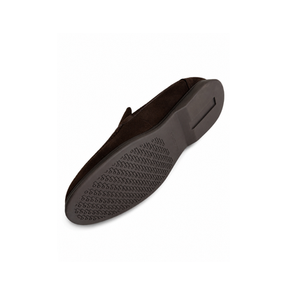 Boy's Brown Leather Slip-On Casual Dress Shoes