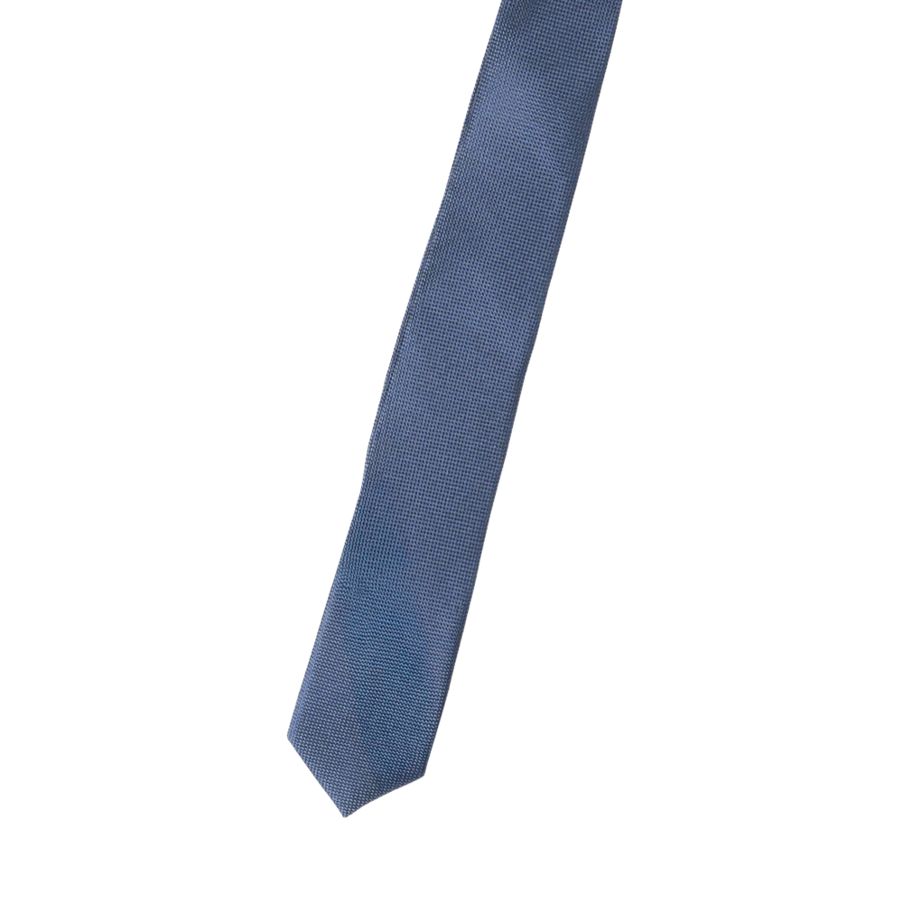 Boy's Silk Textured  navy Color Tie