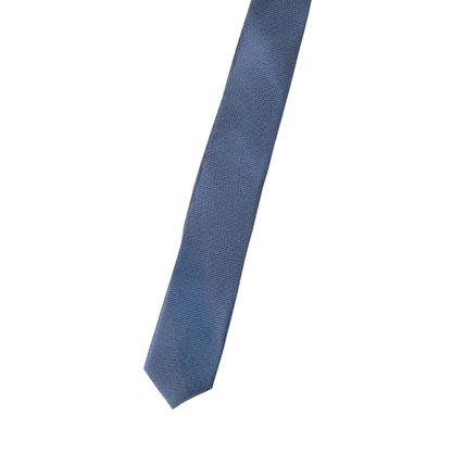 Boy's Silk Textured  navy Color Tie