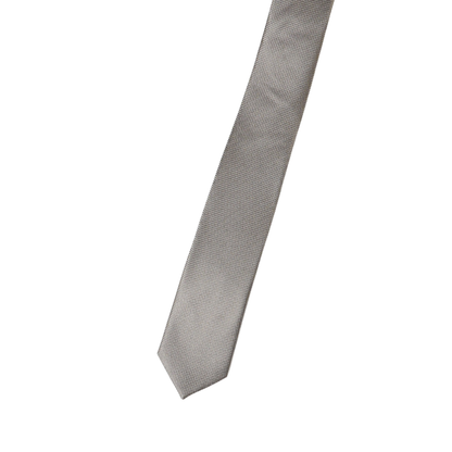 Men's Silk Textured  Gray ColorTie