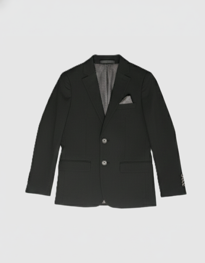 Classic Boys Suit with Statement Liner