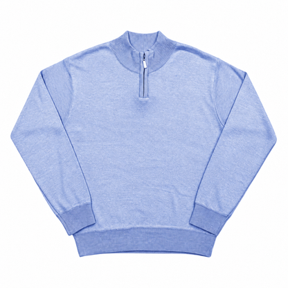 Boys Classic Quarter Zip Sweater in Multicolor