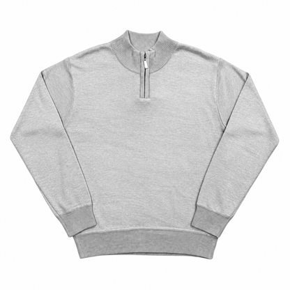 Boys Classic Quarter Zip Sweater in Multicolor