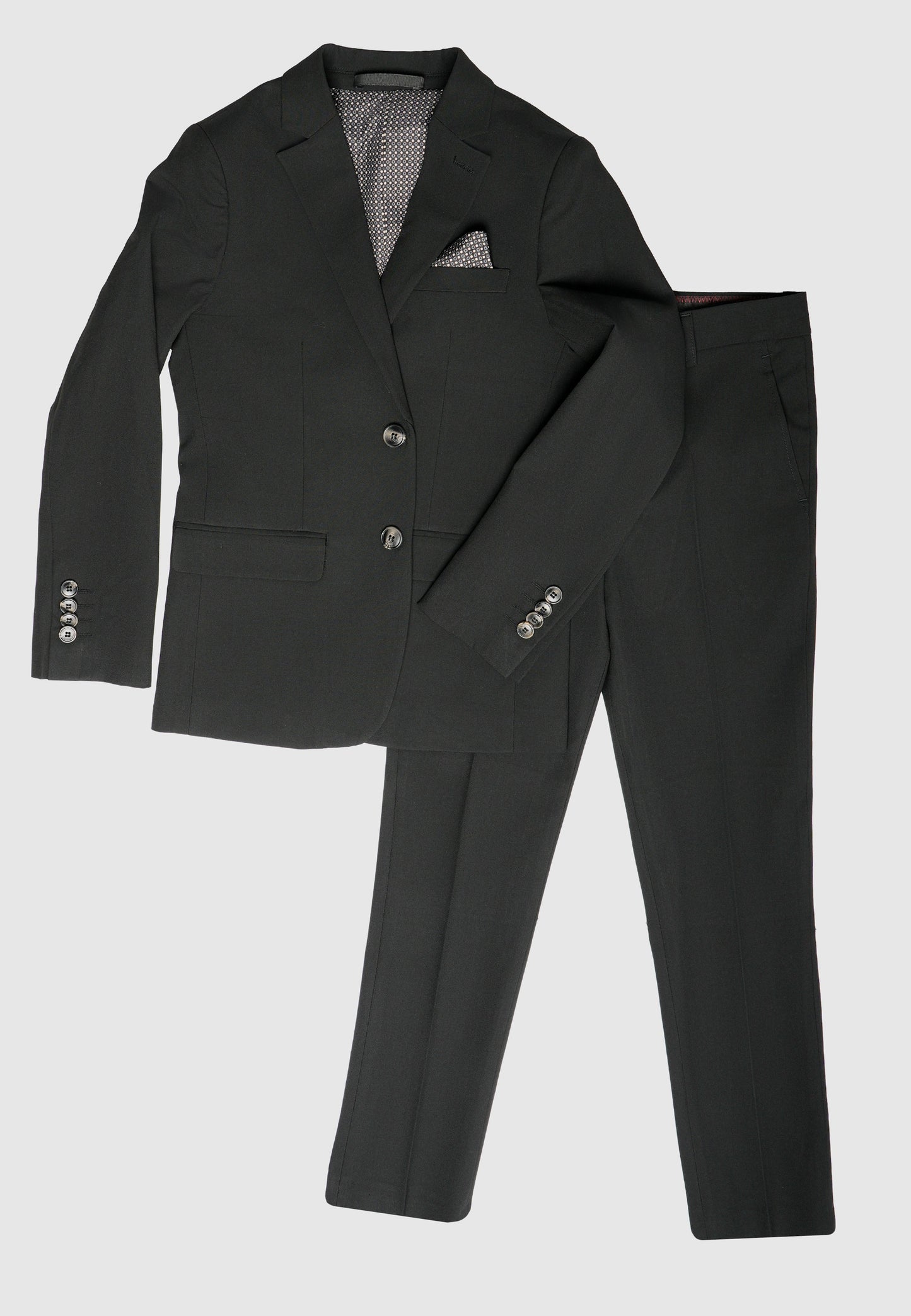 Mens Classic 2PC Suit with Silk Liner - Multiple Colors Available