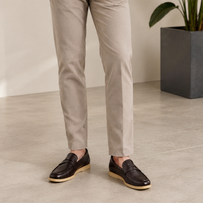 Men’s Premium Dark Brown Pebbled Leather 2