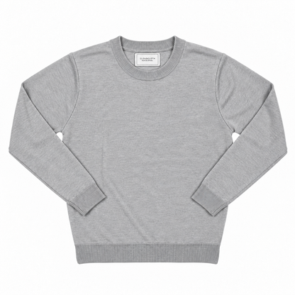 Boys Classic Pullover Crewneck Sweater in Multicolor