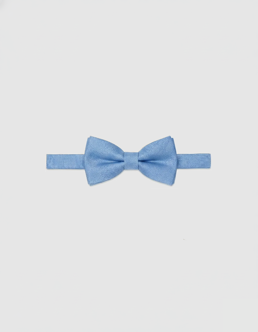 Boy's Silk Textured Bowtie - Available in 10 Colors