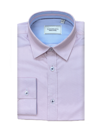 Men's Light Pink Formal Shirt