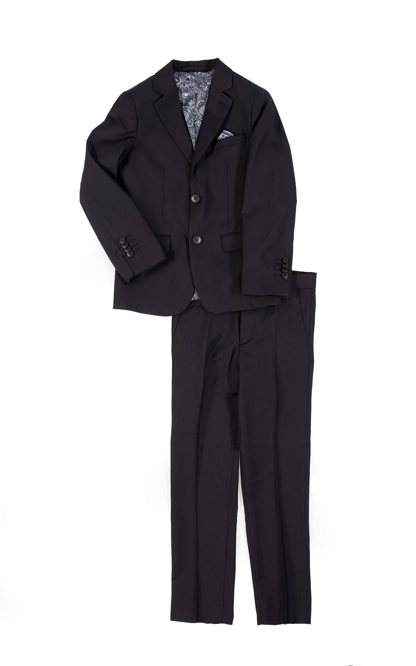 Boys Cobalt Blue Suit Set with four color