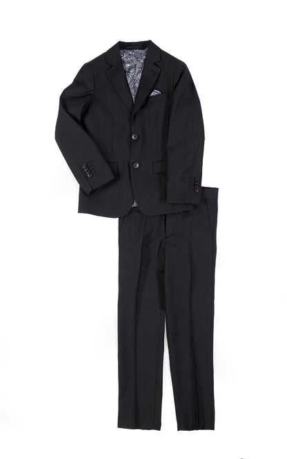 Boys Cobalt Blue Suit Set with four color