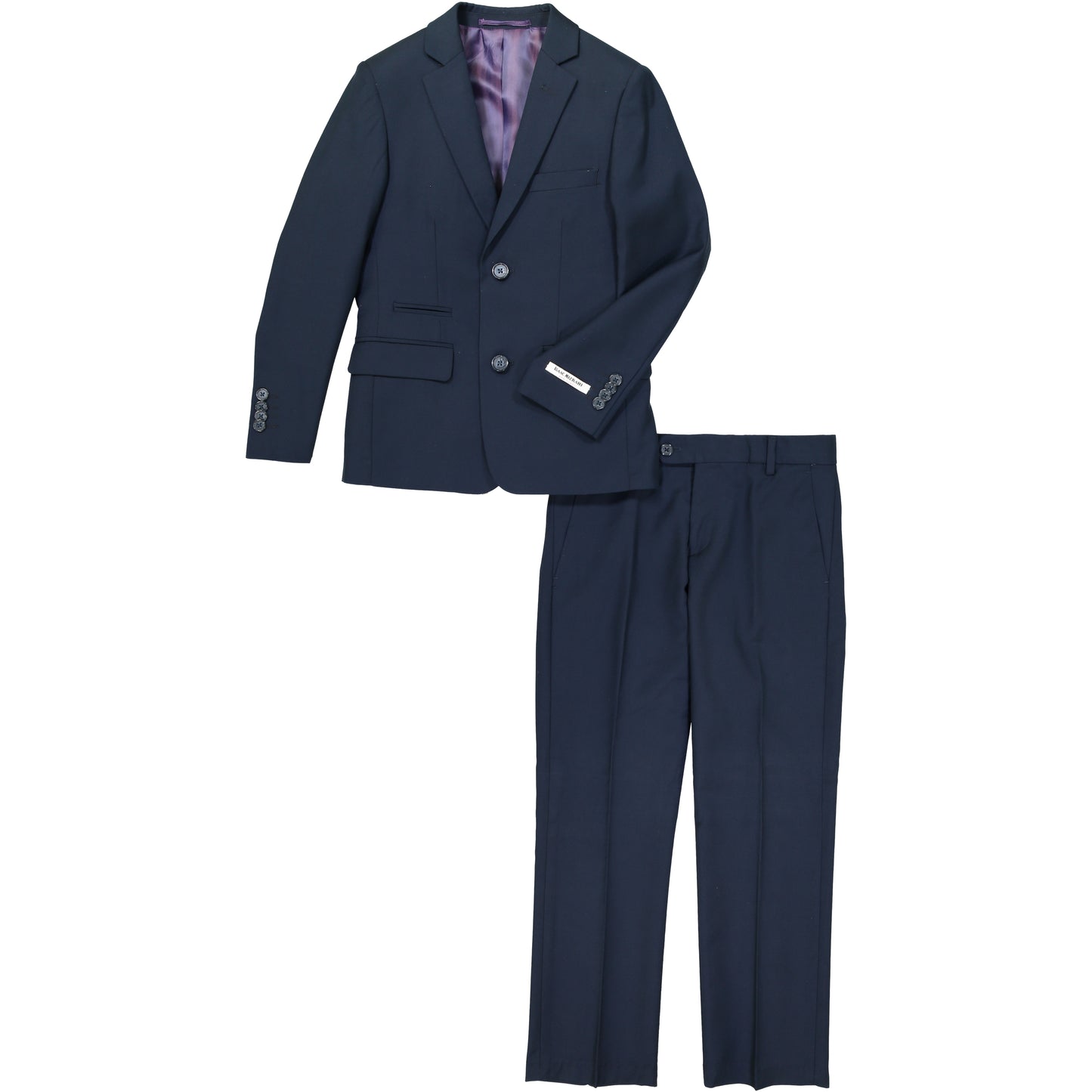 Boys Burgundy Color Dress Suit Set in multicolor