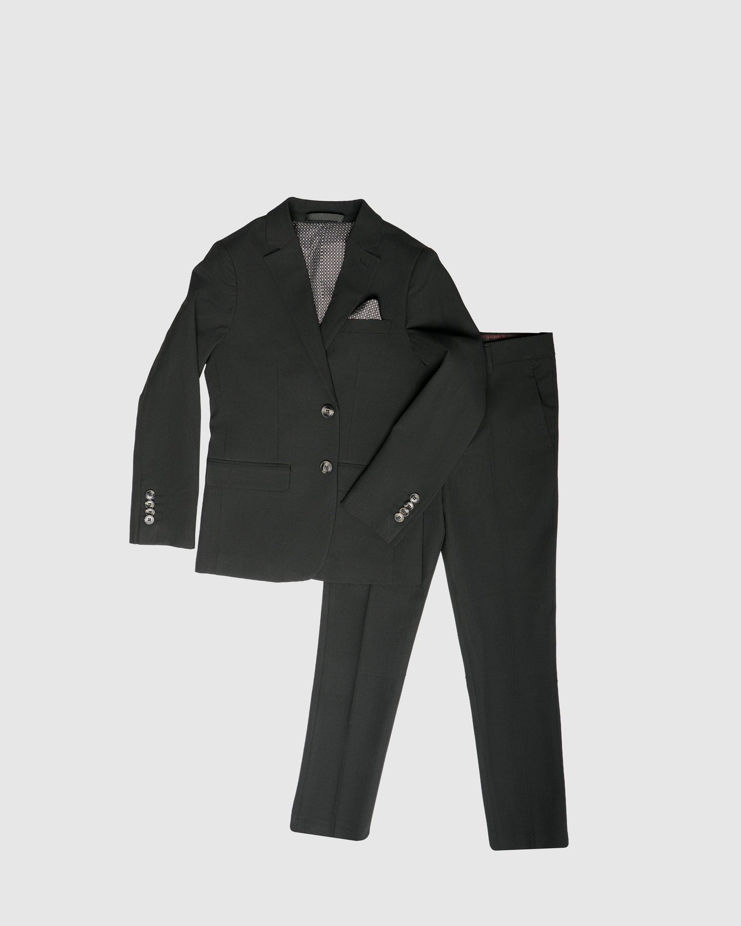 ST2008 - Classic Boys Suit with Statement Liner
