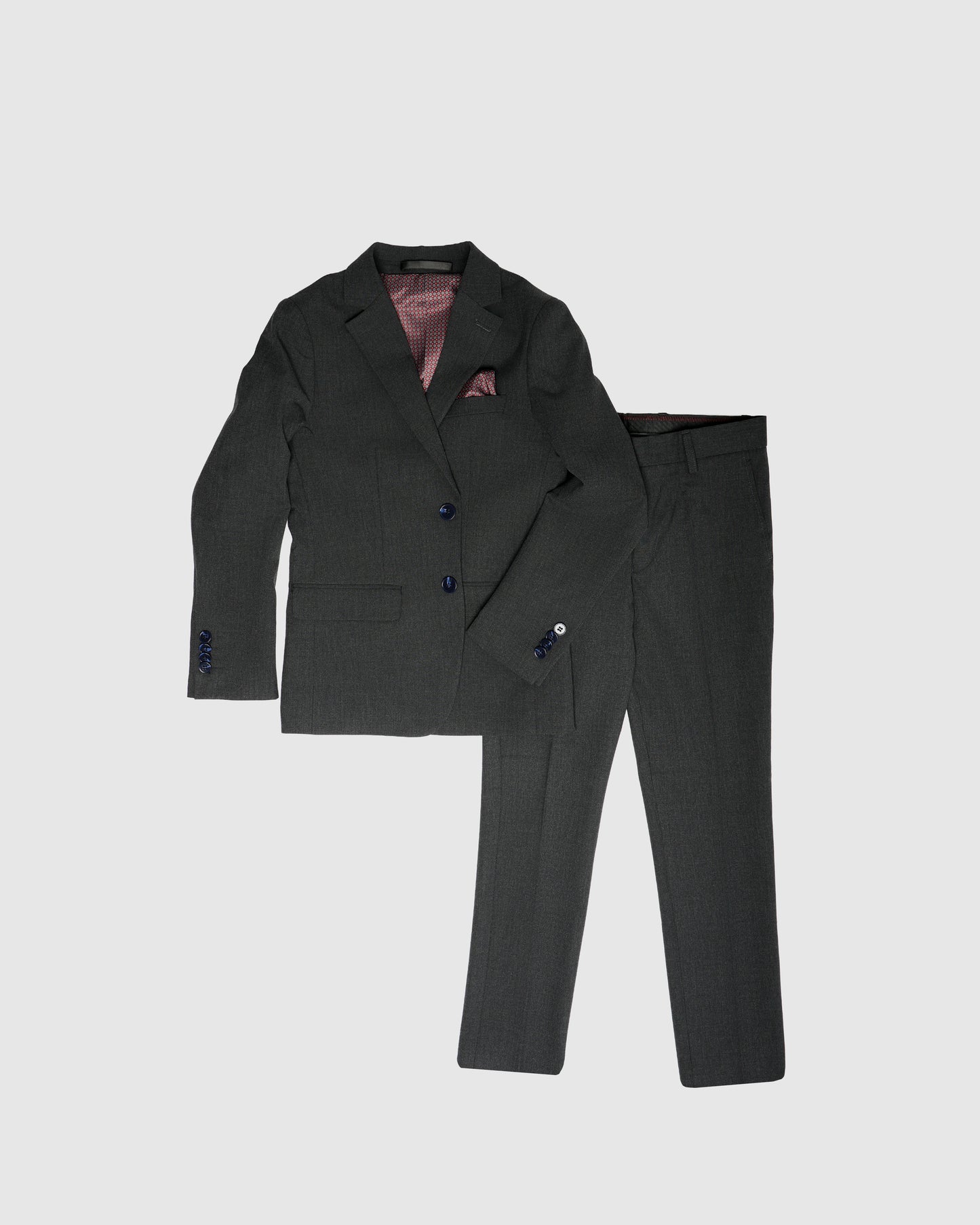 ST2008 - Classic Boys Suit with Statement Liner