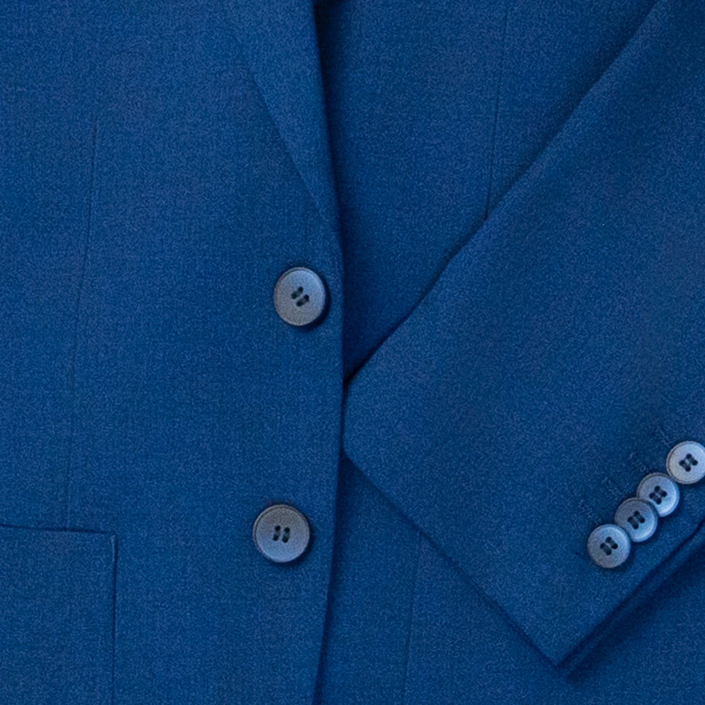 Boys Royal Blue 2-Piece Suit Set with Classic Blazer & Dress Pants