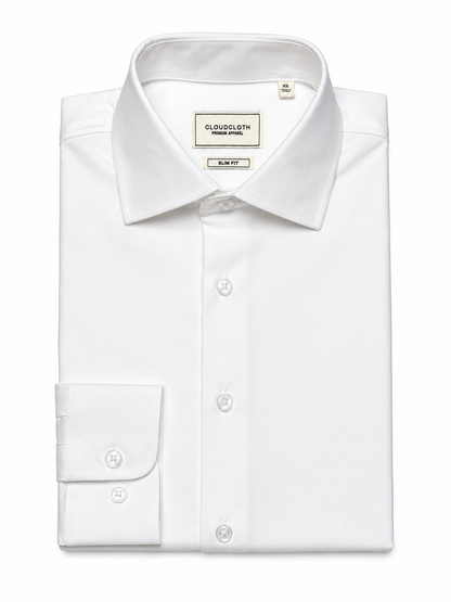 Men's Prospect Slim Fit Long Sleeve Button Down Dress Shirt