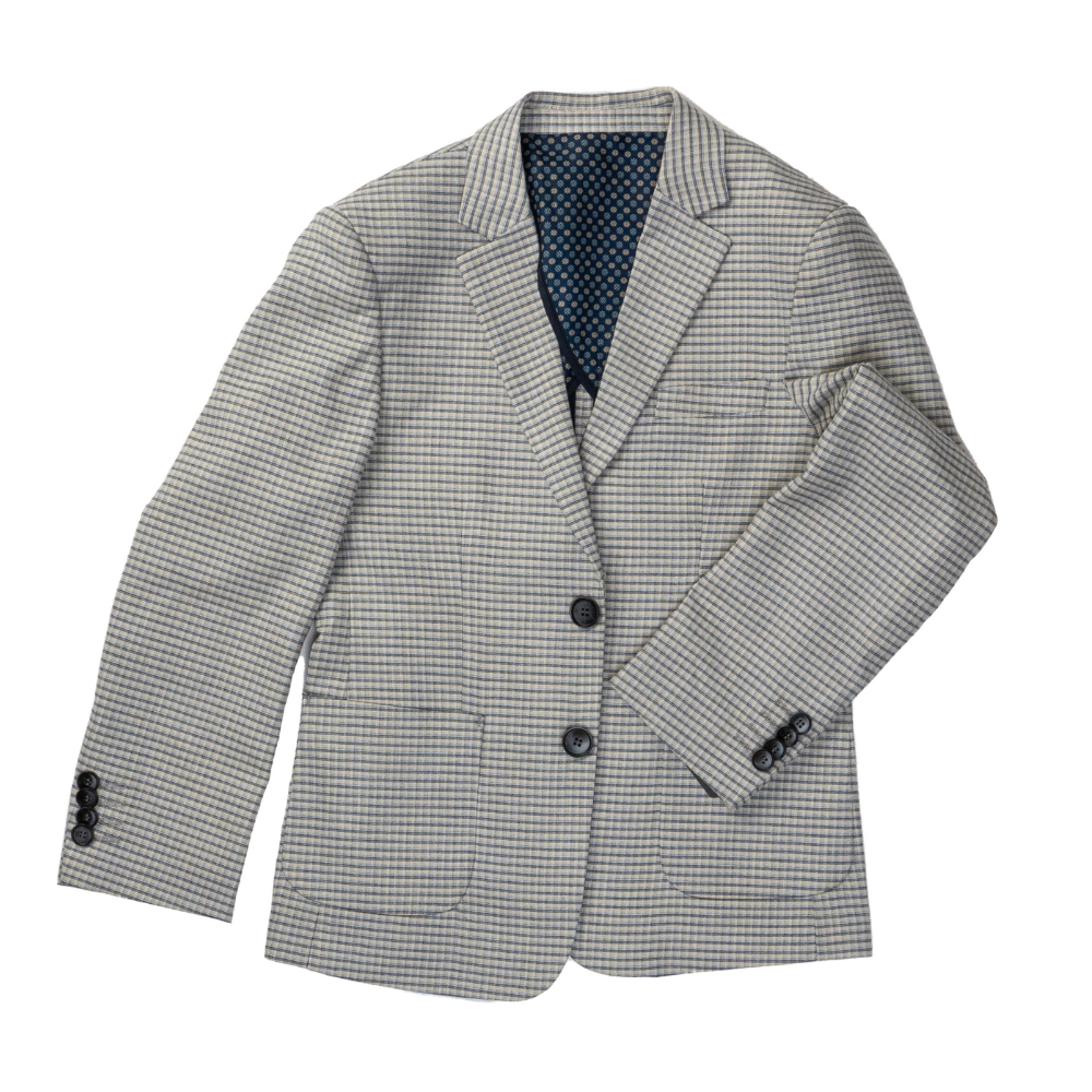Boy's Gingham Blazer