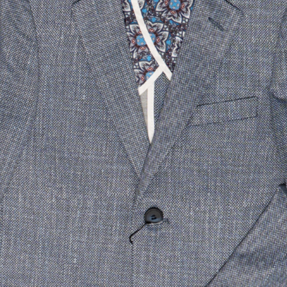 Boy's Textured Slim Fit Blazer