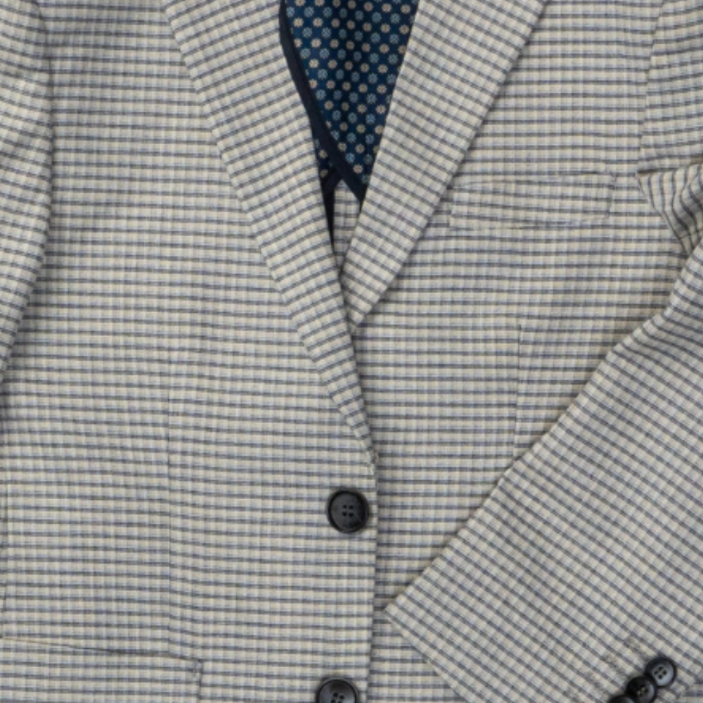 Boy's Gingham Blazer
