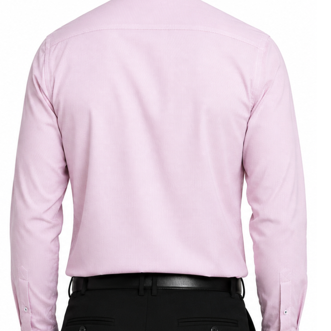 Men's Light Pink Formal Shirt