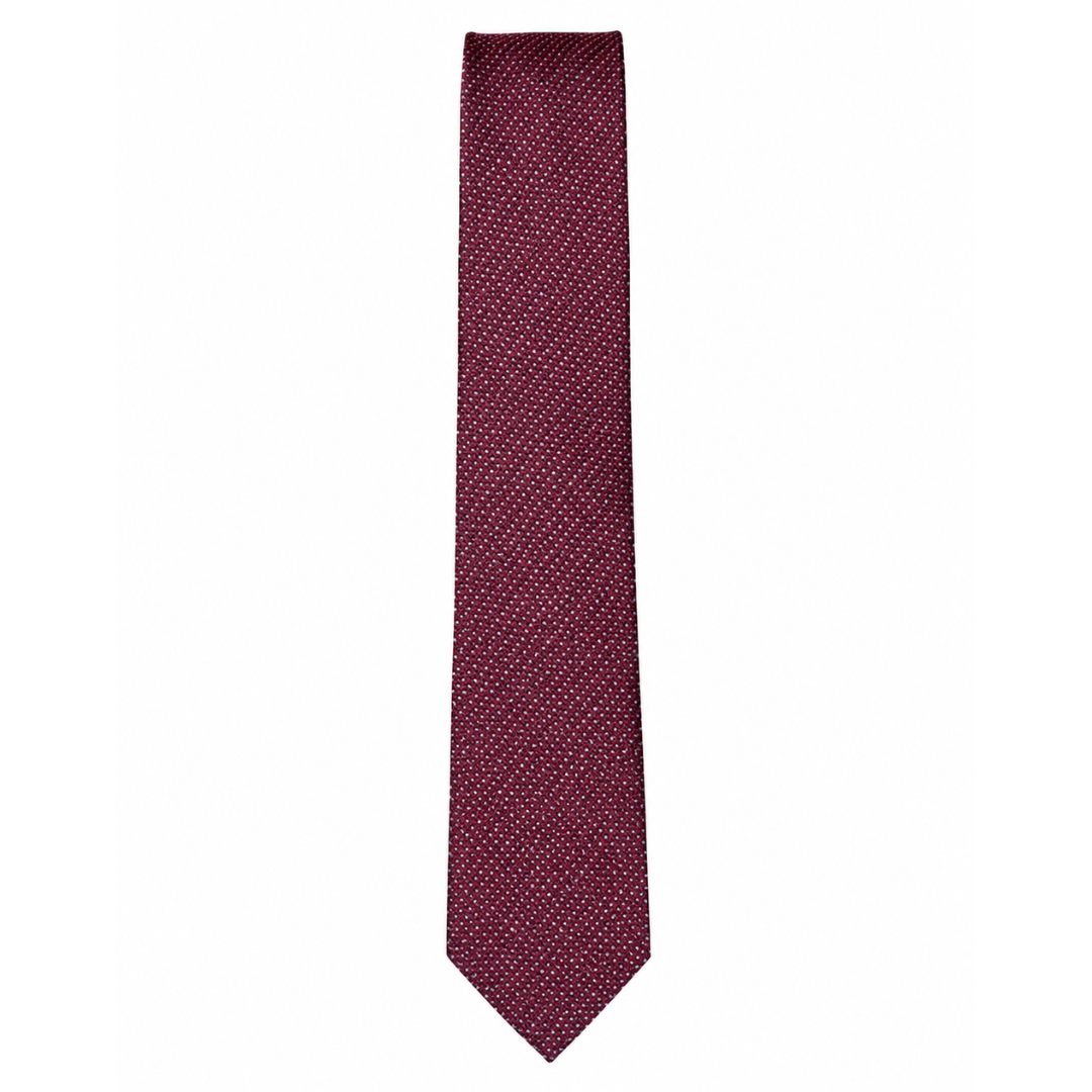 Boys Boys Burgundy Textured Tie